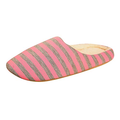 Pantuflas Casa Invierno Mujer Hombre Zapatillas de Algodón Cálido Zapatillas de Estar por Casa Zapatos Rayas Interior Confort Suave Pareja Adultos Yvelands(Rosado,42) Pantuflas Casa Invierno Mujer Hombre Zapatillas de Algodón Cálido Zapatillas de Estar por Casa Zapatos Rayas Interior Confort Suave Pareja Adultos Yvelands(Rosado,42)