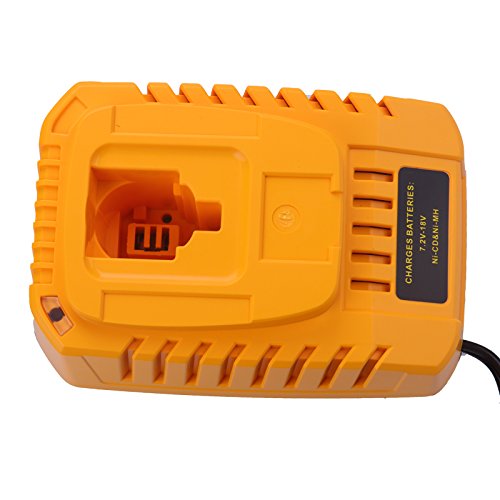 Para Dewalt 7.2V - 18V NI-CD NI-MH Cargador de batería DC9310 DW9116 DE9130 DW9096 Accesorio de herramienta eléctrica para taladro-CD NI-MH Cargador