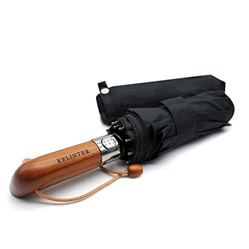 Paraguas Plegable Elegante Resistente al Viento-Automático e Impermeable- Mango de Madera Clásico -10 Varillas reforzadas Antioxidantes - para Hombre y Mujeres - Diseñado en Galicia Paraguas Plegable Elegante Resistente al Viento-Automático e Impermeable- Mango de Madera Clásico -10 Varillas reforzadas Antioxidantes - para Hombre y Mujeres - Diseñado en Galicia