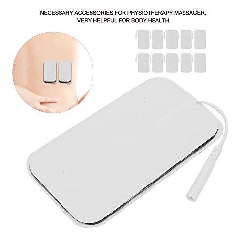 Parches de masaje de electrodos 10pcs parche de electrodos almohadilla de reemplazo de fisioterapia para máquina de masajeador corporal Parches de masaje de electrodos 10pcs parche de electrodos almohadilla de reemplazo de fisioterapia para máquina de masajeador corporal