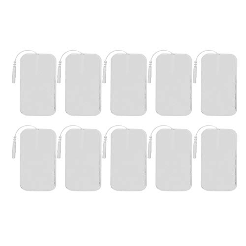 Parches de masaje de electrodos 10pcs parche de electrodos almohadilla de reemplazo de fisioterapia para máquina de masajeador corporal Parches de masaje de electrodos 10pcs parche de electrodos almohadilla de reemplazo de fisioterapia para máquina de masajeador corporal