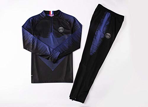 Paris Black Camiseta de Manga Larga de fĂștbol Primavera y otoño Chaqueta Apariencia Adultos Sudaderas Trajes de Entrenamiento, XL Paris Black Camiseta de Manga Larga de fĂștbol Primavera y otoño Chaqueta Apariencia Adultos Sudaderas Trajes de Entrenamiento, XL