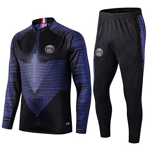 Paris Black Camiseta de Manga Larga de fĂștbol Primavera y otoño Chaqueta Apariencia Adultos Sudaderas Trajes de Entrenamiento, XL Paris Black Camiseta de Manga Larga de fĂștbol Primavera y otoño Chaqueta Apariencia Adultos Sudaderas Trajes de Entrenamiento, XL