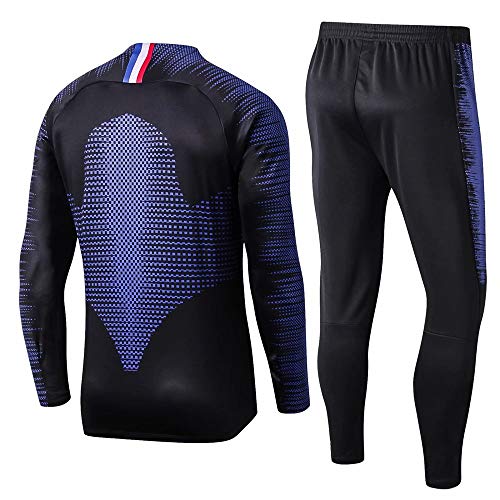 Paris Black Camiseta de Manga Larga de fĂștbol Primavera y otoño Chaqueta Apariencia Adultos Sudaderas Trajes de Entrenamiento, XL Paris Black Camiseta de Manga Larga de fĂștbol Primavera y otoño Chaqueta Apariencia Adultos Sudaderas Trajes de Entrenamiento, XL