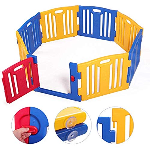 Parque de Bebe XL 8 Piezas Star Ibaby Play Twin/Incluye alfombra puzzle 16 piezas/Multiples Formas de Montaje Parque de Bebe XL 8 Piezas Star Ibaby Play Twin/Incluye alfombra puzzle 16 piezas/Multiples Formas de Montaje