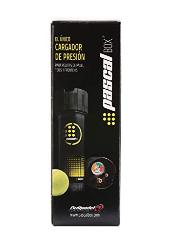 Pascal Box - El único Sistema Presurizador Completo y de Alta Precisión para Pelotas de Tenis, Pádel y Frontenis. Juega con la presión reglamentaria, Siempre.