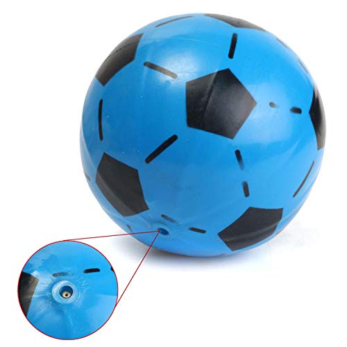 PassBeauty Fútbol 15 cm Color Aleatorio PVC Fútbol Inflable Interior al Aire Libre Juguete Para Niños Juego Regalo