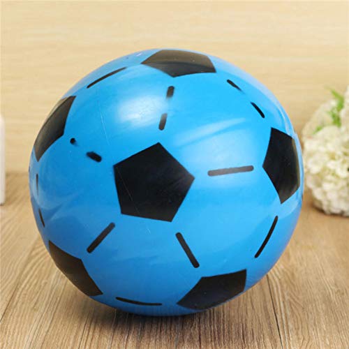 PassBeauty Fútbol 15 cm Color Aleatorio PVC Fútbol Inflable Interior al Aire Libre Juguete Para Niños Juego Regalo