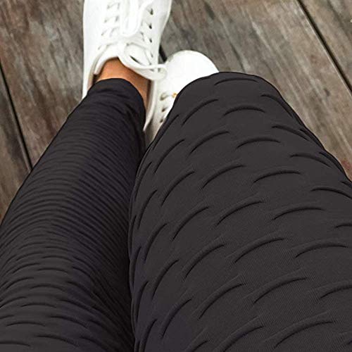 Pau1Hami1ton Leggins Mujer, Mallas Fitness Push Up Pantalones Deporte Running Yoga GP-11(Black,L) Pau1Hami1ton Leggins Mujer, Mallas Fitness Push Up Pantalones Deporte Running Yoga GP-11(Black,L)