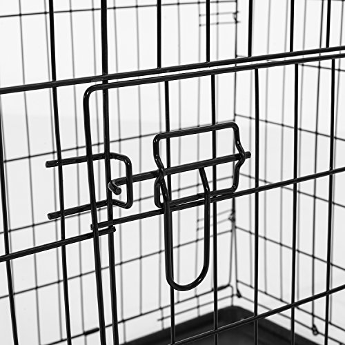 Pawhut Transportin Perros 106x71x76 cm 2 Puertas Jaula con Asa Transporte Reja de Alambre de Hierro Pawhut Transportin Perros 106x71x76 cm 2 Puertas Jaula con Asa Transporte Reja de Alambre de Hierro