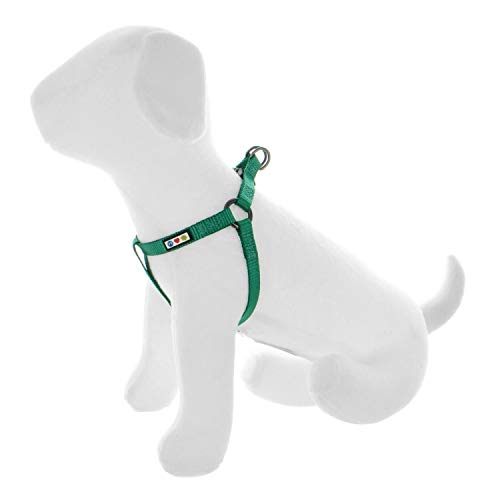 Pawtitas Arnes de Entrenamiento Chaleco Pechera para Perros y Cachorros arnes de adiestramiento Ideal para Caminar Perros Cachorros arnes Pequeño Color Verde Oscuro