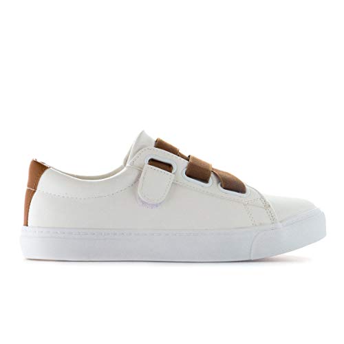 PAYMA - Zapatillas Bambas Deportivas Plataforma Mujer. Tenis Deporte, Casual y Caminar. Cierre Elastico y Velcro. Blancas y Animal Print PAYMA - Zapatillas Bambas Deportivas Plataforma Mujer. Tenis Deporte, Casual y Caminar. Cierre Elastico y Velcro. Blancas y Animal Print