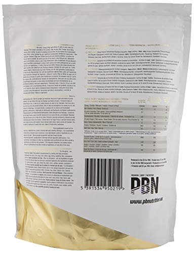 PBN - Paquete de proteína de suero de leche light, 1 kg (sabor vainilla)