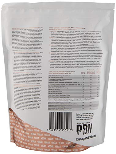 PBN - Paquete de proteínas para veganos, 1 kg (sabor chocolate)