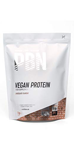 PBN - Paquete de proteínas para veganos, 1 kg (sabor chocolate) PBN - Paquete de proteínas para veganos, 1 kg (sabor chocolate)