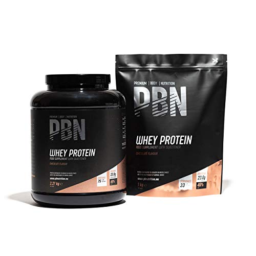 PBN - Proteína de suero de leche en polvo, 1 kg (sabor chocolate)