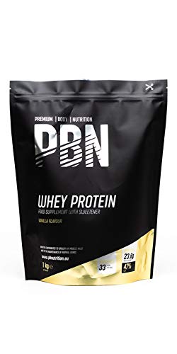 PBN - Proteína de suero de leche en polvo, 1 kg (sabor vainilla)