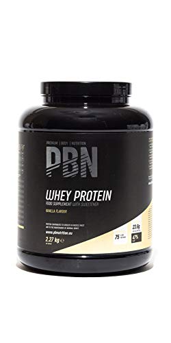 PBN - Proteína de suero de leche en polvo, 2.27 kg (sabor vainilla)