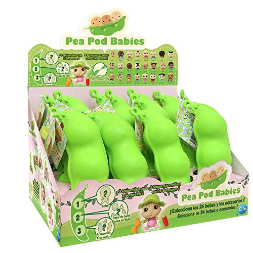 Pea Pod Babies CIFE 41800 - Muñecos bebé con accesorios, Multicolor, Talla única