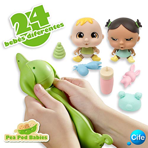 Pea Pod Babies CIFE 41800 - Muñecos bebé con accesorios, Multicolor, Talla única Pea Pod Babies CIFE 41800 - Muñecos bebé con accesorios, Multicolor, Talla única