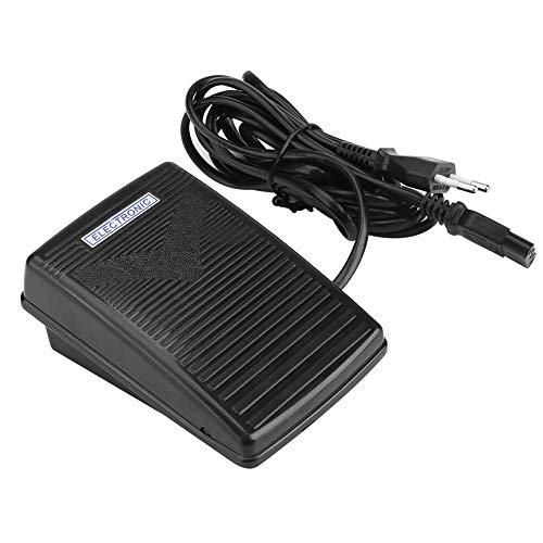 Pedal de Control de Pie, Accesorios para Máquinas de Coser Domésticas Pedal de Control de Pie con Cable de Alimentación para Janome2049, Para Fy2301/2300, para Jh8330a/jh8190s (EU plug 220V) Pedal de Control de Pie, Accesorios para Máquinas de Coser Domésticas Pedal de Control de Pie con Cable de Alimentación para Janome2049, Para Fy2301/2300, para Jh8330a/jh8190s (EU plug 220V)