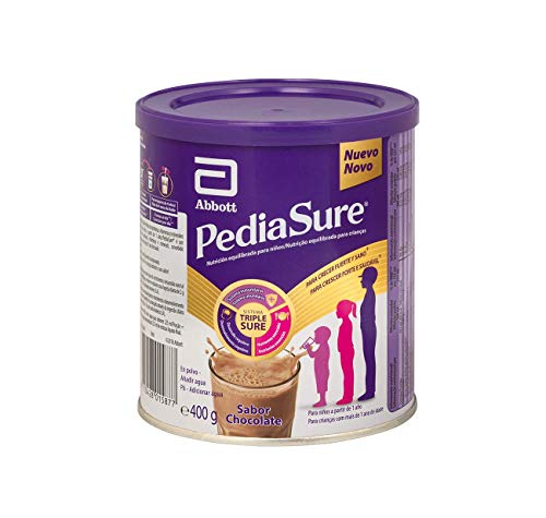 PediaSure - para Niños, Sabor Chocolate, con Proteínas, Vitaminas y Minerales - 400 gr