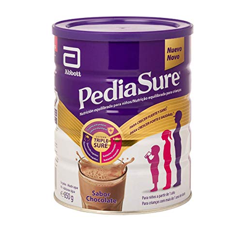 PediaSure - para Niños, Sabor Chocolate, con Proteínas, Vitaminas y Minerales - 850 gr