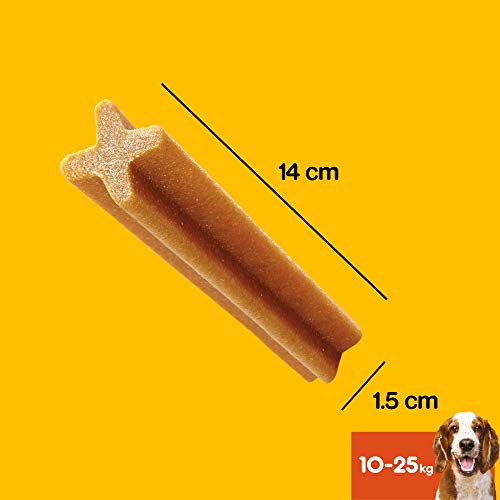 Pedigree Pack de Dentastix de uso Diario para la Limpieza Dental de Perros Medianos (56ud)