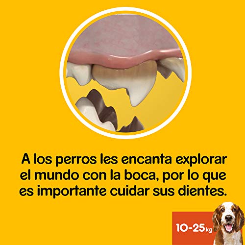 Pedigree Pack de Dentastix de uso Diario para la Limpieza Dental de Perros Medianos (56ud)