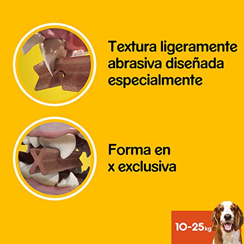 Pedigree Pack de Dentastix de uso Diario para la Limpieza Dental de Perros Medianos (56ud)