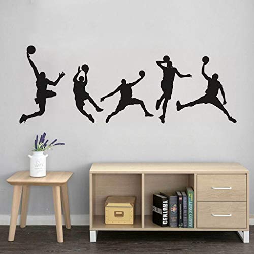 Pegatina de Pared Vinilo Adhesivo Chico de Baloncesto Decorativo para Cuartos, Dormitorio, Cocina, Salón y TV Fondo Inicio, Regalos de Día de San Valentín, Wall Stickers 44x126cm Pegatina de Pared Vinilo Adhesivo Chico de Baloncesto Decorativo para Cuartos, Dormitorio, Cocina, Salón y TV Fondo Inicio, Regalos de Día de San Valentín, Wall Stickers 44x126cm