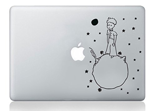 Pegatina de vinilo decorativa con diseño de El Principito para Macbook de Apple