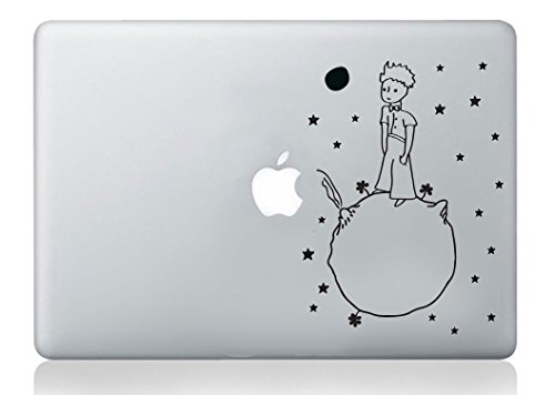 Pegatina de vinilo decorativa con diseño de El Principito para Macbook de Apple