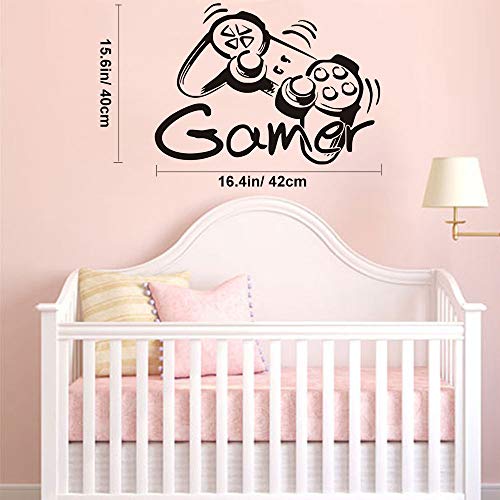 Pegatina Juegos Inspiradora Pegatinas Decorativas De Pared Extraíble De Adhesivos Para Dormitorio, Dormitorio, Salón Sala De Juegos, Niño Wall Stickers (16.4''L x 11.7''H)