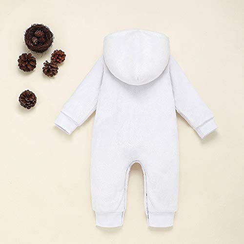 Pelele Navidad Bebe niƱo niƱa Conjunto Mameluco de Felpa de Manga Larga reciƩn Nacido bebƩ Mono con Capucha Mono de muƱeco de Nieve Disfraz Navidad 0-24 Meses Pelele Navidad Bebe niƱo niƱa Conjunto Mameluco de Felpa de Manga Larga reciƩn Nacido bebƩ Mono con Capucha Mono de muƱeco de Nieve Disfraz Navidad 0-24 Meses
