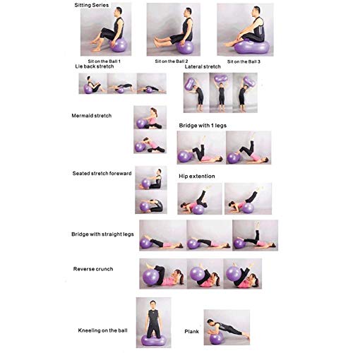 Pelota de masaje de cacahuete hinchable de coil.c con bomba manual de masaje para la espalda, perfecta para terapias de puntos gatillas, control y recuperación