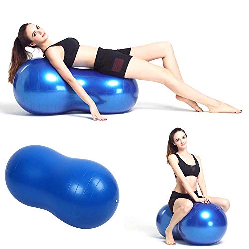 Pelota de masaje de cacahuete hinchable de coil.c con bomba manual de masaje para la espalda, perfecta para terapias de puntos gatillas, control y recuperación Pelota de masaje de cacahuete hinchable de coil.c con bomba manual de masaje para la espalda, perfecta para terapias de puntos gatillas, control y recuperación