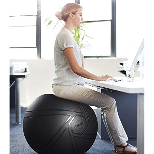 Pelota de yoga GCX Engrosada a Prueba de explosiones, niños y niñas Bola de acondicionamiento físico Las Mujeres Embarazadas Pueden Usar el balón de pérdida de Peso con Equilibrio Seguridad Pelota de yoga GCX Engrosada a Prueba de explosiones, niños y niñas Bola de acondicionamiento físico Las Mujeres Embarazadas Pueden Usar el balón de pérdida de Peso con Equilibrio Seguridad