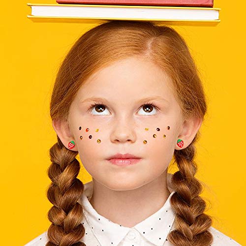 Pendientes para niñas, Comius 100 Pares Hecho a mano Hipoalergénico Color mezclado Cerámica suave Animales Pendientes de botón para Mujeres (Aguja de plastico) Pendientes para niñas, Comius 100 Pares Hecho a mano Hipoalergénico Color mezclado Cerámica suave Animales Pendientes de botón para Mujeres (Aguja de plastico)
