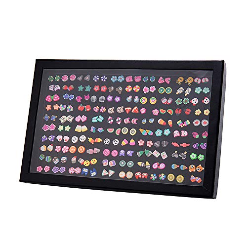 Pendientes para niñas, Comius 100 Pares Hecho a mano Hipoalergénico Color mezclado Cerámica suave Animales Pendientes de botón para Mujeres (Aguja de acero) Pendientes para niñas, Comius 100 Pares Hecho a mano Hipoalergénico Color mezclado Cerámica suave Animales Pendientes de botón para Mujeres (Aguja de acero)