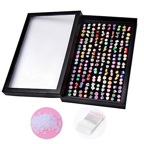 Pendientes para niñas, Comius 100 Pares Hecho a mano Hipoalergénico Color mezclado Cerámica suave Animales Pendientes de botón para Mujeres (Aguja de acero) Pendientes para niñas, Comius 100 Pares Hecho a mano Hipoalergénico Color mezclado Cerámica suave Animales Pendientes de botón para Mujeres (Aguja de acero)