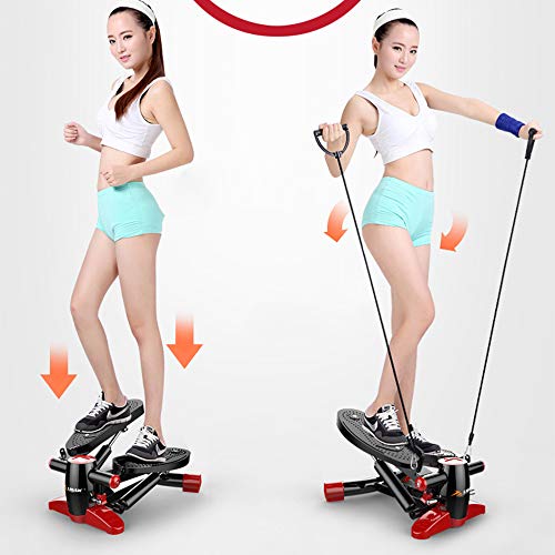Penguin Mini Stepper Hogar Mute Máquina de Pedal Hidráulica Multifunción para Interiores Dispositivo de Ejercicio Físico con Bandas de Resistencia Penguin Mini Stepper Hogar Mute Máquina de Pedal Hidráulica Multifunción para Interiores Dispositivo de Ejercicio Físico con Bandas de Resistencia