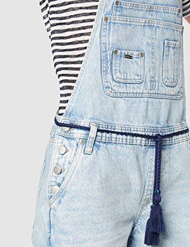 Pepe Jeans Abby Mono, Azul (Denim 000), Large para Mujer Pepe Jeans Abby Mono, Azul (Denim 000), Large para Mujer