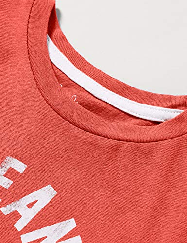 Pepe Jeans Anthony Camiseta, Naranja (Dark Coral 189), 16-17 años (Talla del Fabricante: 16) para Niños