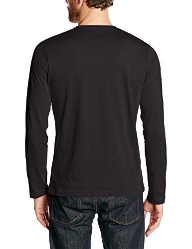 Pepe Jeans Eggo Long PM501321 Top de manga larga, Negro (Black 999), Medium para Hombre