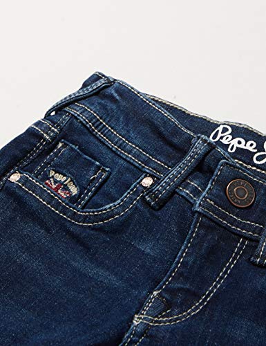 Pepe Jeans Emerson Jean droit, Azul (Dark Used Denim 000), 8 Jahre para Niños