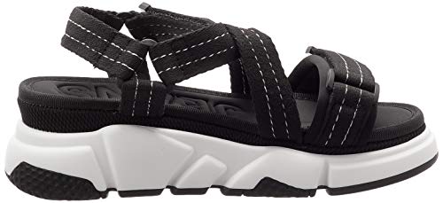Pepe Jeans FALMER Cross, Sandalias con Plataforma Mujer, Negro 999, 37 EU Pepe Jeans FALMER Cross, Sandalias con Plataforma Mujer, Negro 999, 37 EU