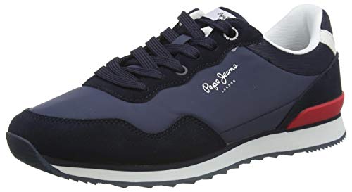 Pepe Jeans London Cross 4 Urban, Zapatillas Hombre, 595navy, 41 EU