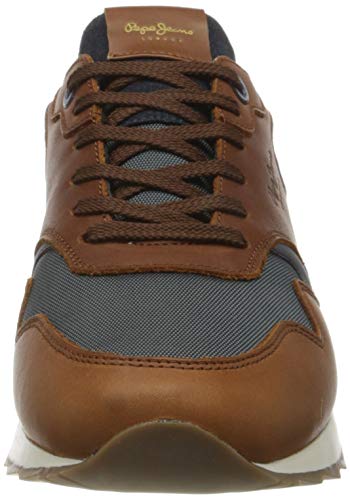 Pepe Jeans London Slab Urban Brown, Zapatillas Hombre, 869tan, 43 EU Pepe Jeans London Slab Urban Brown, Zapatillas Hombre, 869tan, 43 EU