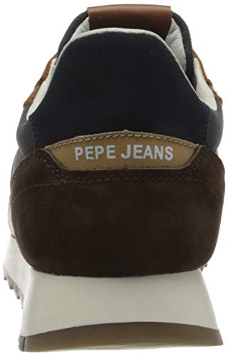 Pepe Jeans London Slab Urban Brown, Zapatillas Hombre, 869tan, 43 EU